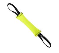 Dingo Gear - Juguete Resistente con 2 Asas para Entrenamiento de Perros IGP, Juego Deportivo, búsqueda, mordida, Trabajo, Tira y afloja Flotante para encender presas, tamaño XXL, Amarillo S00305