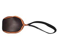 Dingo Gear Pelota Suave de Cuero Genuino Ø 11 cm, con asa, para el adiestramiento de Perros jóvenes para morder (S02779)