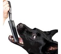 Dingo Gear S00232 - Tirador de mordedura de Perro Hecho a Mano de Cuero de Grano Negro Fuerte para Entrenamiento de mordeduras IPO Agility y Just Fun