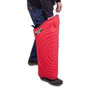 Dingo Gear S01993 - Protector de Pierna Universal para Entrenamiento de Perro, Color Rojo