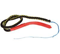 DINGO GEAR S02501 - Enlace de Disparo (50 cm, con látigo y Palo, Cuerda y Punta de Piel)