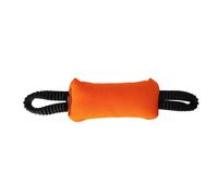 Dingo Gear S02822 - Salchicha mordida con 2 asas, 8 cm de ancho, 22 cm de longitud, de Nylcot para entrenamiento de perros, IGP IPO Obedience, color naranja