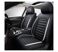 DINGQINGYUN Fundas Asientos Coche para Mazda 3 Mazda3 2004-2024, Universal Juegos Cubreasientos Delanteros Funda Asiento Protector-2 Piel Plazas(White)