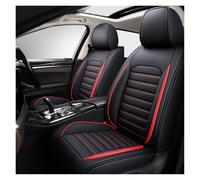 DINGQINGYUN Fundas Asientos Coche para Renault Talisman 2015-2022, Universal Juegos Cubreasientos Delanteros Funda Asiento Protector-2 Piel Plazas(Red)