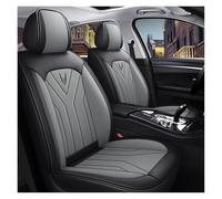 DINGQINGYUN Fundas Asientos Coche, para Suzuki Swift Hatchback (AZG) 2.Gen 5-Door 2013-2018, Juegos de Cubreasientos Cuero Impermeables Coche Fundas Asientos Interior Accesorios(B(Black Grey))