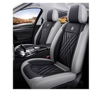 DINGQINGYUN Fundas Asientos Coche para Toyota Crown 2023-2026, Universal Juegos Cubreasientos Delanteros Y Traseros Funda Asiento Protector(Greyish Black)