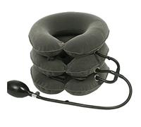 Dingsheng Pointe De Tracción Cervical - Tracción De cervical almohada inflable - Un alivio instantáneo del dolor crónico en el cuello - proporcionar un soporte para el hombro y para mejorar la postura - Col D'alineación de la columna cómodo portátil ajustable Aviación inflable Almohada de viaje en forma de U, el autobús, los coches, trenes y un diseño único plegable para facilitar su transporte