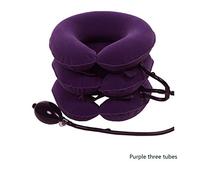 Dingsheng Pointe De Tracción Cervical - Tracción De cervical almohada inflable - Un alivio instantáneo del dolor crónico en el cuello - proporcionar un soporte para el hombro y para mejorar la postura - Col D'alineación de la columna cómodo portátil ajustable Aviación inflable Almohada de viaje en forma de U, el autobús, los coches, trenes y un diseño único plegable para facilitar su transporte