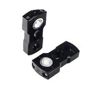 DINGYIG Adaptador Kit De Elevadores Manillar Pivotantes Ajustables 3" para R1200Gs para R 1200 GS para MT07 para MT09(Black)