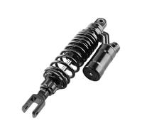 DINGYIG Amortiguador Trasero Ajustable para Motocicleta Scooter De 320mm/340mm/360mm Dirt Bike Quad ATV(340mm Black U)