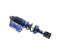 DINGYIG Amortiguador Trasero Hidráulico Universal para Motocicleta 320mm 340mm para BWS para RSZ para Force para Jog Scooter para ATV(340mm Blue U)