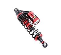 DINGYIG Amortiguador Trasero Hidráulico Universal para Motocicleta 320mm 340mm para BWS para RSZ para Force para Jog Scooter para ATV(320mm Red O)
