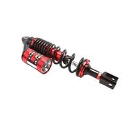 DINGYIG Amortiguador Trasero Hidráulico Universal para Motocicleta 320mm 340mm para BWS para RSZ para Force para Jog Scooter para ATV(340mm Red U)