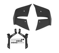 DINGYIG para CB 1000 para CB1000 para H&ornet SP 2025 2026 Motocicleta ala Delantera Aerodinámica Lateral Downforce Spoiler Carenado Winglet(Black)
