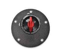 DINGYIG Tapas Tanque Tapón Tanque Combustible Motocicleta Gasolina Tapa Llenado para Panigale V4/S/R/SP 2018-2025 para V2 2020-2025(Type-S)