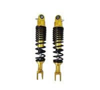 DINGYIG Universal 290/320mm Amortiguador para Moto Suspensión Trasera para Scooter DIO Nmax NIU ATV Quad Dirt Bike(290mm G U 1 Pair)