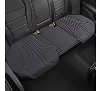 DINGZEN Asientos Coche Funda De Asiento Coche, Cojín Almohada, Almohadilla Sillín Gamuza, Piel Abatible para Todo Tipo Accesorios