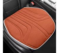 DINGZEN Asientos Coche Funda De Asiento Coche, Cojín Almohada, Almohadilla Sillín Gamuza, Piel Abatible para Todo Tipo Accesorios