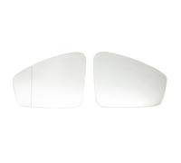 DINGZEN Lente Cristal Espejo retrovisor para Touareg 19-23 Lentes de Marcha atrás Izquierda y Derecha Lentes de visión Trasera Espejos Reflectantes