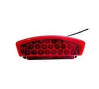 DINGZEN Piloto Trasero Luz De Freno Universal para Motocicleta, Indicador De Parada Trasera para Matrícula para Du&Cati para Monster 400, 620, 695, 750, 800, 900, S4R