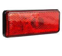 DINGZEN Piloto Trasero Luz Trasera Frenos Roja Universal para Motocicleta Lámpara Antiniebla Parada Perno 12V Lámpara Trasera para Camión Caravanas ATV Iluminación Todoterreno