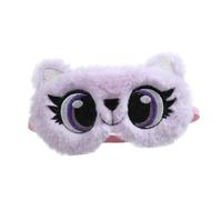 DINHEAROM 1 pieza Máscara de Ojos de Peluche con Diseño de Ojos de Caricatura para y Relajación y