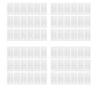 DINHEAROM 100 hojas de etiquetas para artículos de aseo de viaje - Etiquetas para botellas de gel de ducha y champú de tamaño viaje - Pegatinas para botellas rellenables para la organización del