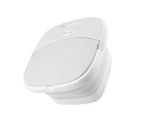 DINHEAROM 1pieza Cubo De Baño De Pies Función De Masaje Para Relajación Casa Para Salas y Baños Pequeños Color Blanco