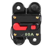 DINHEAROM 1Pieza Disyuntor de Audio para Automóvil con Soporte de Fusible de Recuperación Automática Interruptor de Reinicio para Protección de Instalación y Alta
