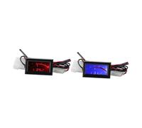 DINHEAROM 2 Piezas Termómetro Digital Electrónico con Pantalla LCD Integrada Unidades y Compacto para Control de Temperatura Uso Diario y Práctico