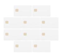 DINHEAROM 20 Tarjetas Ic de Color Claro Memoria 16k de Pvc y Cobre para Aplicaciones Automotrices Alta Velocidad de Transferencia