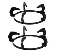 DINHEAROM 2piezas Rejilla para Fogones De Gas Soporte para Estufa De Gas Duradero Hierro Antideslizante