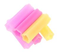 DINHEAROM 3 Pares de Fundas de Silicona Antideslizantes Protectores y Duraderos for Manicura Profesional para Tijeras de Cutículas