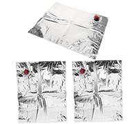 DINHEAROM 3piezas Bolsa De Vino Reutilizable Bolsa Dispensadora De Vino para Bebidas De Viaje Rellenable Boquilla para Picnic y Camping