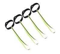 DINHEAROM 4 Piezas Correa De Guantes De Esquí AntipéRdida EláStica para Guantes Ski Y Snowboard Soporte De MuñEquera para Deportes Al Aire Libre