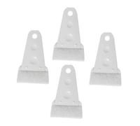 DINHEAROM 4piezas Cepillo Limpiador para Teclado y Ventilación De Coche Herramienta De Limpieza Electrónica Multifuncional para Refrigeradores y Espacios Difíciles De