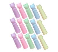 DINHEAROM 50 Piezas Tapas de Lápiz de Cartoon Adorables para Extensores de Lápiz Flexibles Decoración para Escritores y Artistas