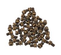 DINHEAROM 50 Piezas Tornillos para Aspa de Ventilador de Techo 1/4-20x3/8 de Acero al Carbono Compatibilidad Precisa para Recambio en Hogar