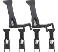 DINHEAROM 6 piezas Clips Caja Registradora Plástico para Cajón Dinero Portamonedas para Pequeña Empresa Uso Fácil y Seguro