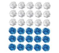 DINHEAROM 60pcs Glitter Balls Cat Toy Shiny Crinkle Ball Gatito Crackle Balls Jugando Juguetes