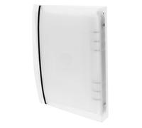 DINHEAROM Álbum de Fotos Compacto de Plástico con Anillas A5, Protección para Tarjetas Fotográficas y Apariencia Moderna Minimalista, Adecuado para Organizar K-pop Photocards