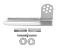 DINHEAROM Bisagra para puerta de nevera y bisagra intermedia frigorifico 1 juego de repuesto ligero para reparar puerta de congelador y refrigerador en hogar plata