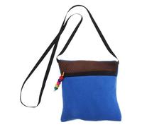 DINHEAROM Bolsa Transportadora Transpirable para Petauros del Azúcar y Hámsteres Tamaño Pequeño Algodón Resistente Color Azul Oscuro Bandolera Cómoda para Viaje y Actividades al Aire