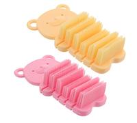 DINHEAROM Cepillo Para Uñas y Dedos Suave y Ergonómico, 2 Piezas Para Higiene Infantil y Limpieza Después De Actividades Al Aire Libre, 11 Cm