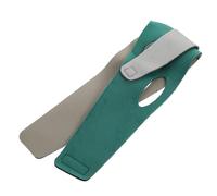 DINHEAROM Cinturón Reductor de Mentón Reutilizable para Mujer, Banda Facial de Poliéster Verde Que Previene la Flacidez y Es Fácil de Usar para Leer o Hacer Tareas