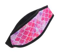 DINHEAROM Correa de Neopreno Reutilizable de Buceo Cabello y Diseño Antideslizante Adecuado para Deportes Acuáticos y Snorkel