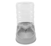 DINHEAROM Dispensador de Agua para Mascotas Sistema de Gravedad, Bebedero Automático para Gatos y Perros Pequeño, Material Duradero y Diseño Compacto para Uso Diario