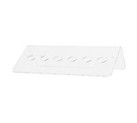 DINHEAROM Estante de Corte montado en la Pared portaherramientas para el Cabello Soporte de Pared Estante de Tijera montada en la Pared Porta Tijeras de Acrílico Transparente