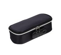 DINHEAROM Estuche para Bolígrafos Portátil con Candado De Combinación Gran Capacidad Diseño De Lona Oxford Bolsa De Papelería para Estudiantes Organizador Manual