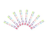 DINHEAROM Fundas para Dedos de Tela de Algodón Reutilizables y Lavables, 100 Unidades, Protección Cómoda para Trabajar y Esculpir Varios Estilos Varios estilos